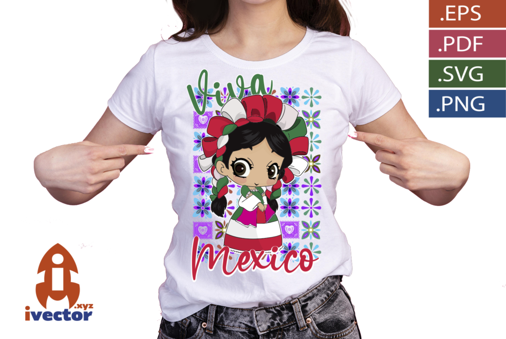 Muneca-Mexicana-Folclorica-–-Vector-para-Diseno-y-Estampado_P2 Muñeca Mexicana Folclórica – Vector para Diseño y Estampado