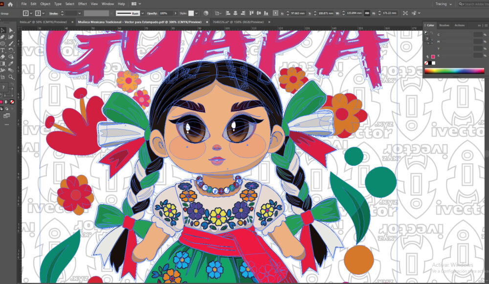 Muneca-Mexicana-Tradicional-–-Vector-para-Estampado_Mesa-de-trabajo-2 Muñeca Mexicana Tradicional – Vector para Estampado