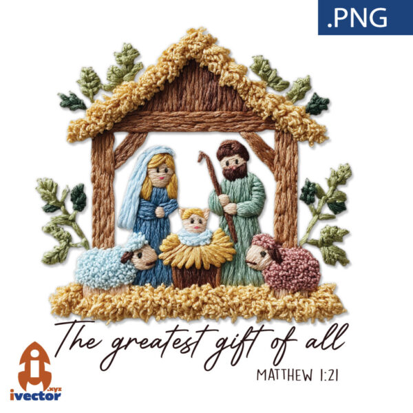 NACIEMIENTO-CROCHET-GREATES-GIFT-OF-ALL-600x600 Vectores completamente editables