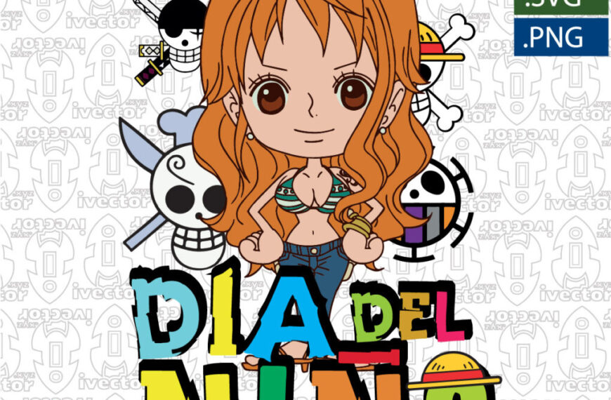 NAMI ANIME DIA DEL NIÑO EDITABLE