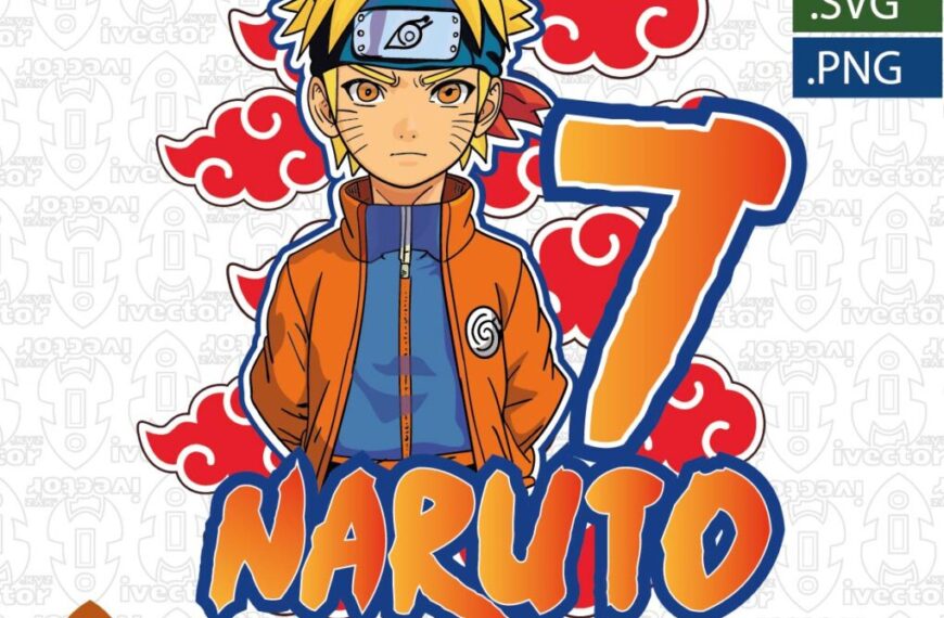 NARUTO CUMPLEAÑOS VECTOR EDITABLE EPS PDF