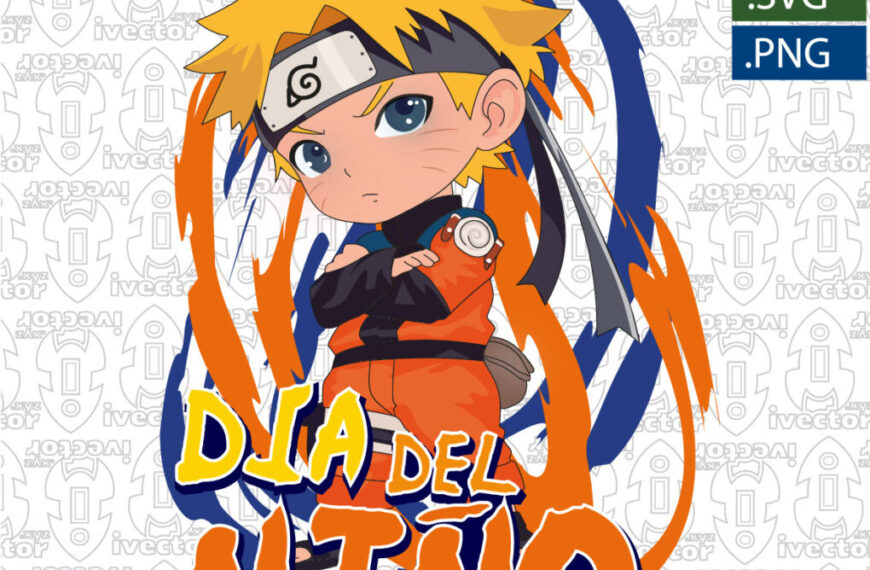 NARUTO DÍA DEL NIÑO VECTOR