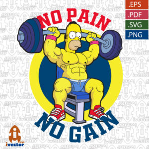 NO-PAIN-NO-GAIN-GYM-HOMERO-SIMPSON_Mesa-de-trabajo-1-300x300 VECTORES Y RECURSOS