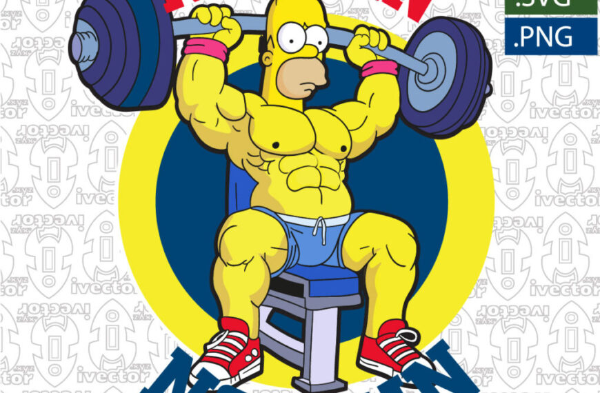 NO PAIN NO GAIN GYM HOMERO SIMPSON