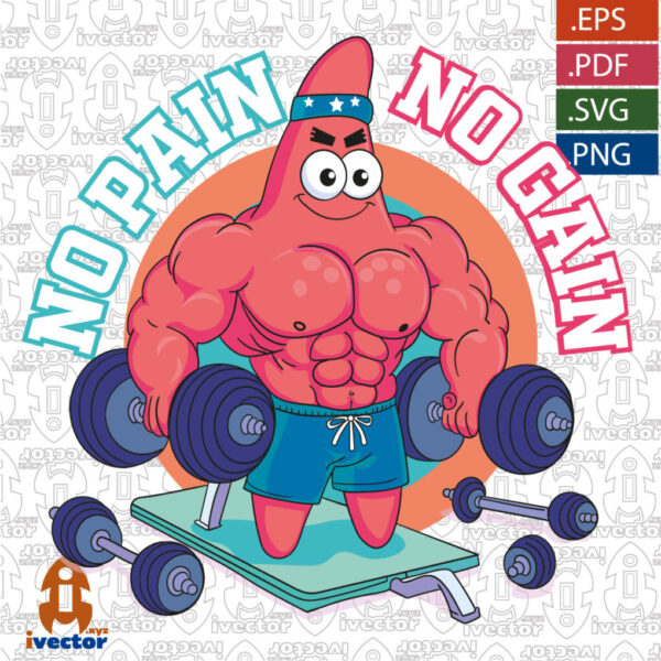 NO-PAIN-NO-GAIN-GYM-PATRICIO-ESTRELLA_Mesa-de-trabajo-1-600x600 Ivector - Recursos Ilimitados DTF