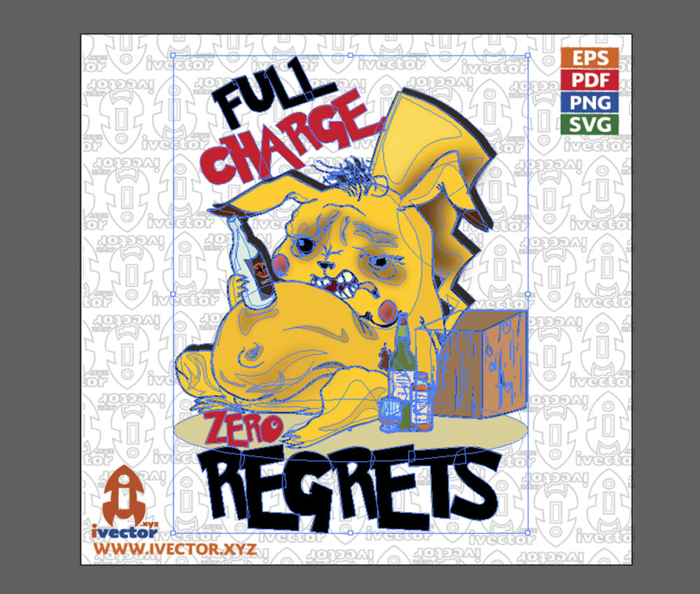 Never-Give-Up-–-Brave-Hero-Vector-Design_Mesa-de-trabajo-3 Buenas Vibras Malas Ideas – Diseño Vectorial Divertido