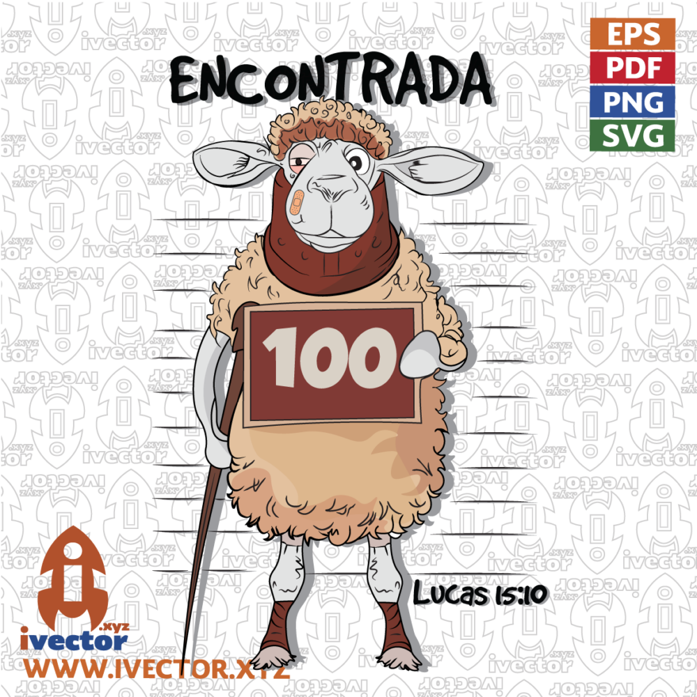 OVEJA-PERDIDA-100-OVEJAS-LICAS-15-10-VECTOR-EDITABLE-04 OVEJA PERDIDA 100 OVEJAS LUCAS 15 10 VECTOR EDITABLE