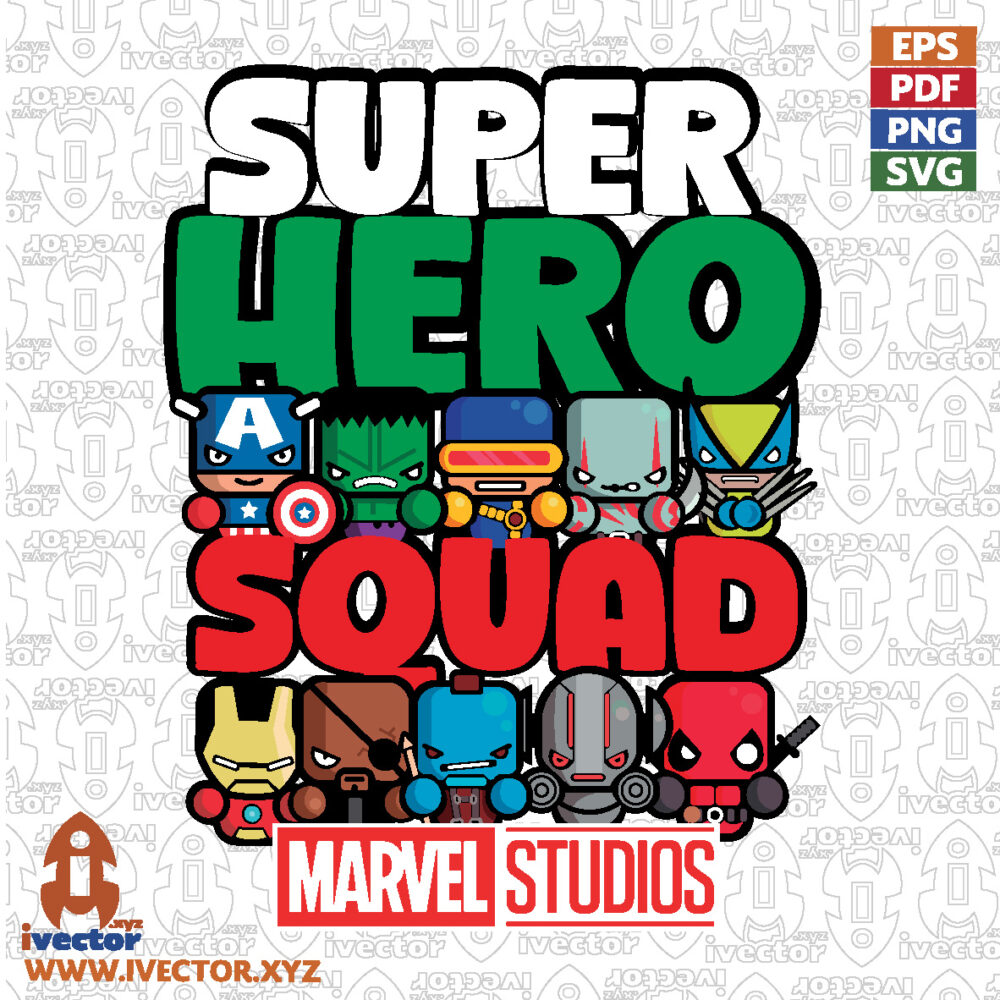 Original-Superhero-Squad-Cartoon-Vector-–-Comic-Hero-Team-Design_Mesa-de-trabajo-1 VECTORES Y RECURSOS