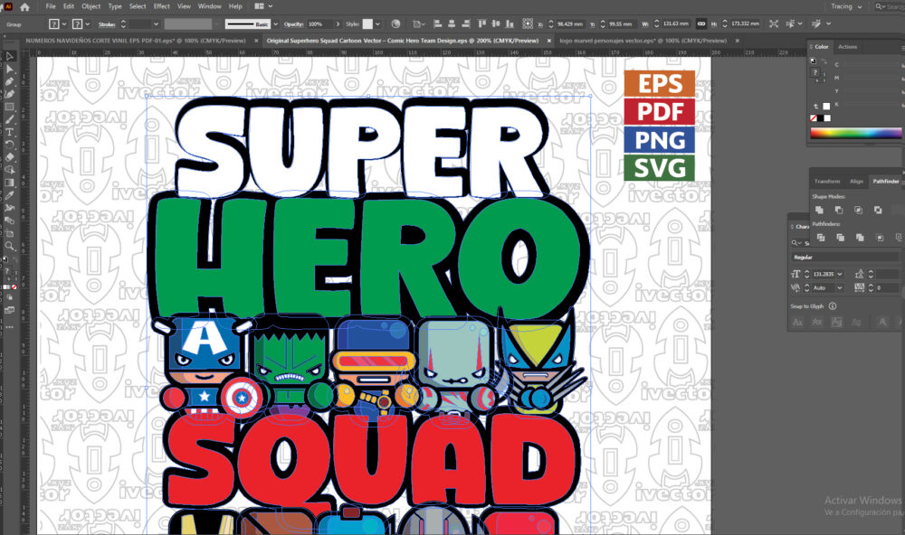 Original-Superhero-Squad-Cartoon-Vector-–-Comic-Hero-Team-Design_Mesa-de-trabajo-2 Original Superhero Squad Cartoon Vector – Comic Hero Team Design