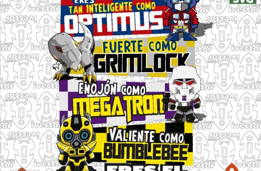 Papá es el Mejor… Transformers Vector Eps Pdf