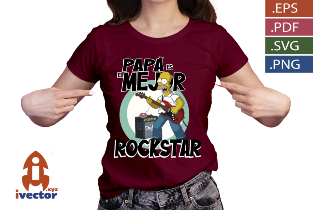 PAPA-ES-EL-MEJOR-ROCKSTAR-HOMERO-SIMPSON_p5 PAPÁ ES EL MEJOR ROCKSTAR HOMERO SIMPSON