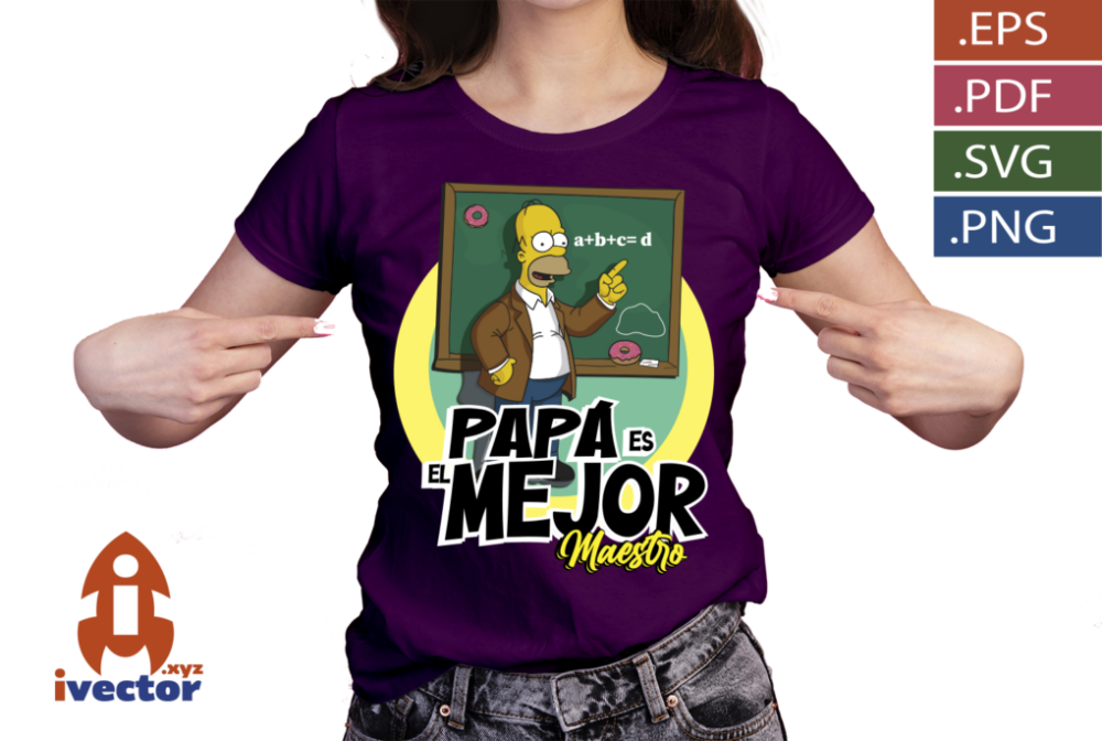 PAPA-ES-MEJOR-MAESTRO-HOMERO-SIMPSON_1P1 PAPÁ ES MEJOR MAESTRO HOMERO SIMPSON