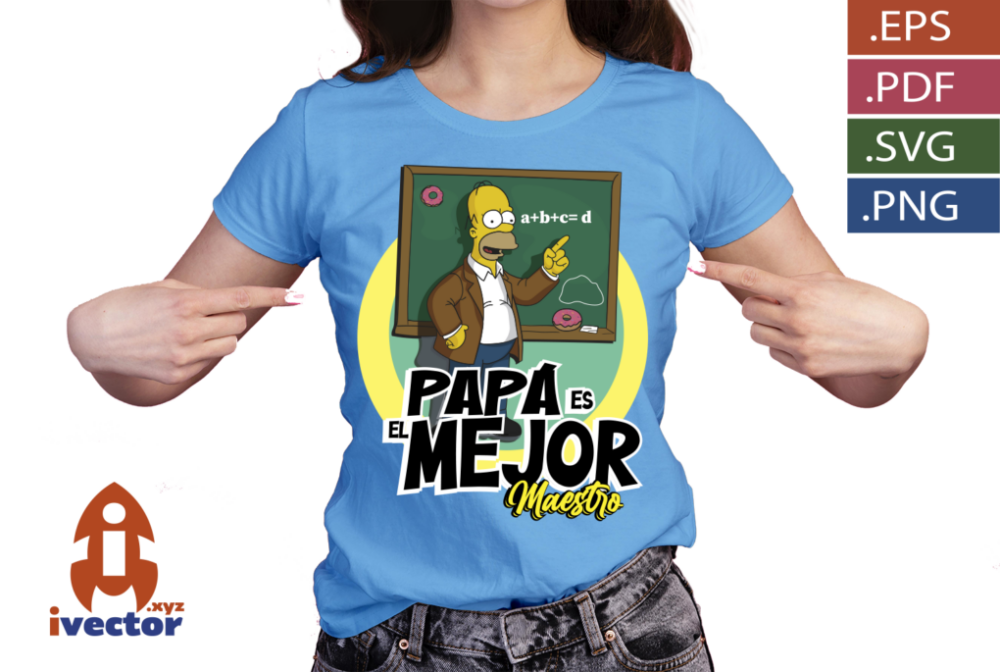 PAPA-ES-MEJOR-MAESTRO-HOMERO-SIMPSON_1P2 PAPÁ ES MEJOR MAESTRO HOMERO SIMPSON