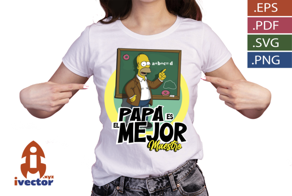 PAPA-ES-MEJOR-MAESTRO-HOMERO-SIMPSON_1P3 PAPÁ ES MEJOR MAESTRO HOMERO SIMPSON