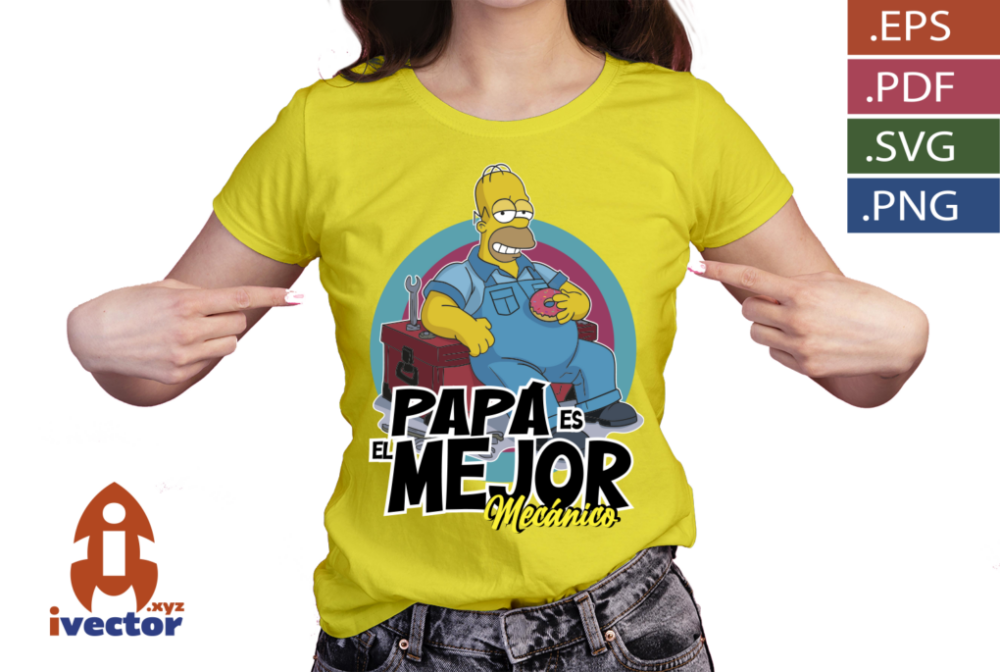PAPA-ES-MEJOR-MECANICO-HOMERO-SIMPSON_p3 PAPÁ ES MEJOR MECANICO HOMERO SIMPSON
