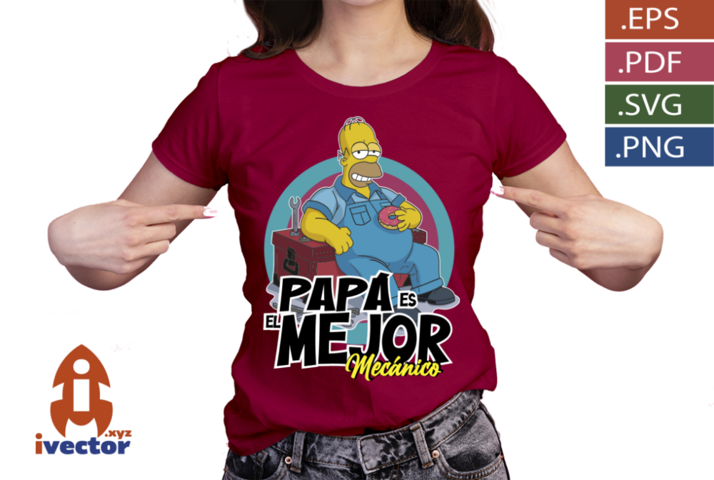 PAPA-ES-MEJOR-MECANICO-HOMERO-SIMPSON_p5 PAPÁ ES MEJOR MECANICO HOMERO SIMPSON