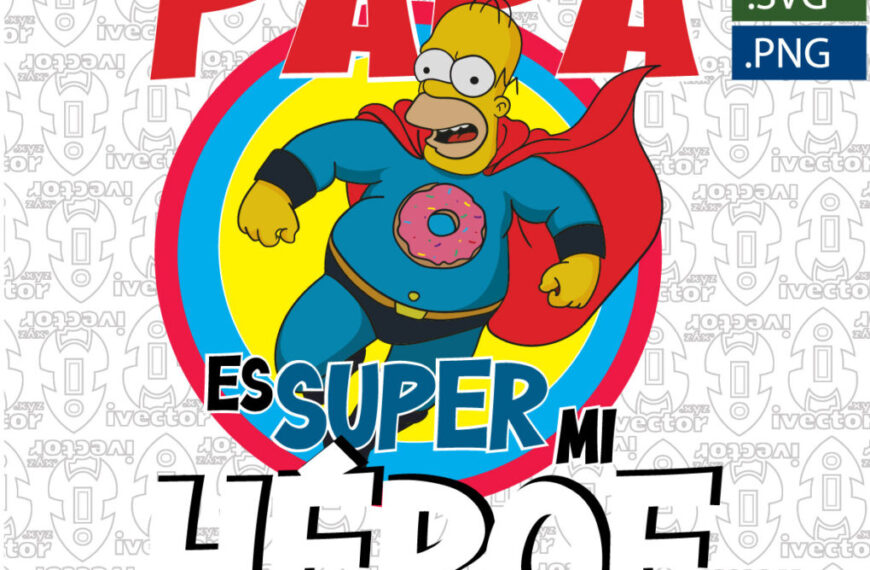 PAPÁ ES MI HÉROE HOMERO SIMPSON