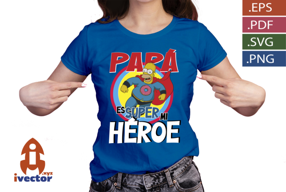 PAPA-ES-MI-HEROE-HOMERO-SIMPSON_p2 PAPÁ ES MI HÉROE HOMERO SIMPSON