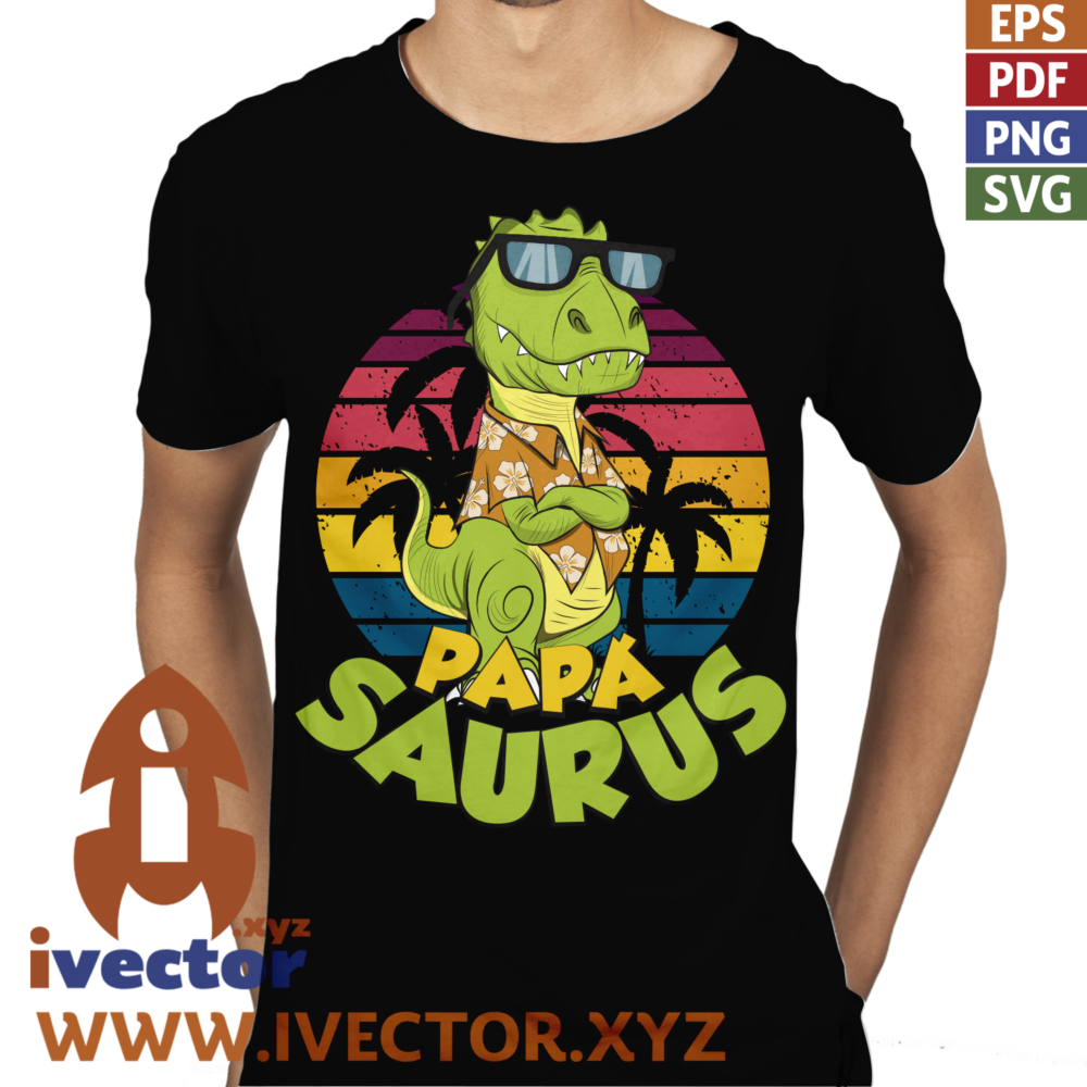 PAPA-SAURUS-DIA-DEL-PADRE-POSE-VECTOR-EDITABLE_P2 PAPÁ SAURUS DIA DEL PADRE POSE VECTOR EDITABLE
