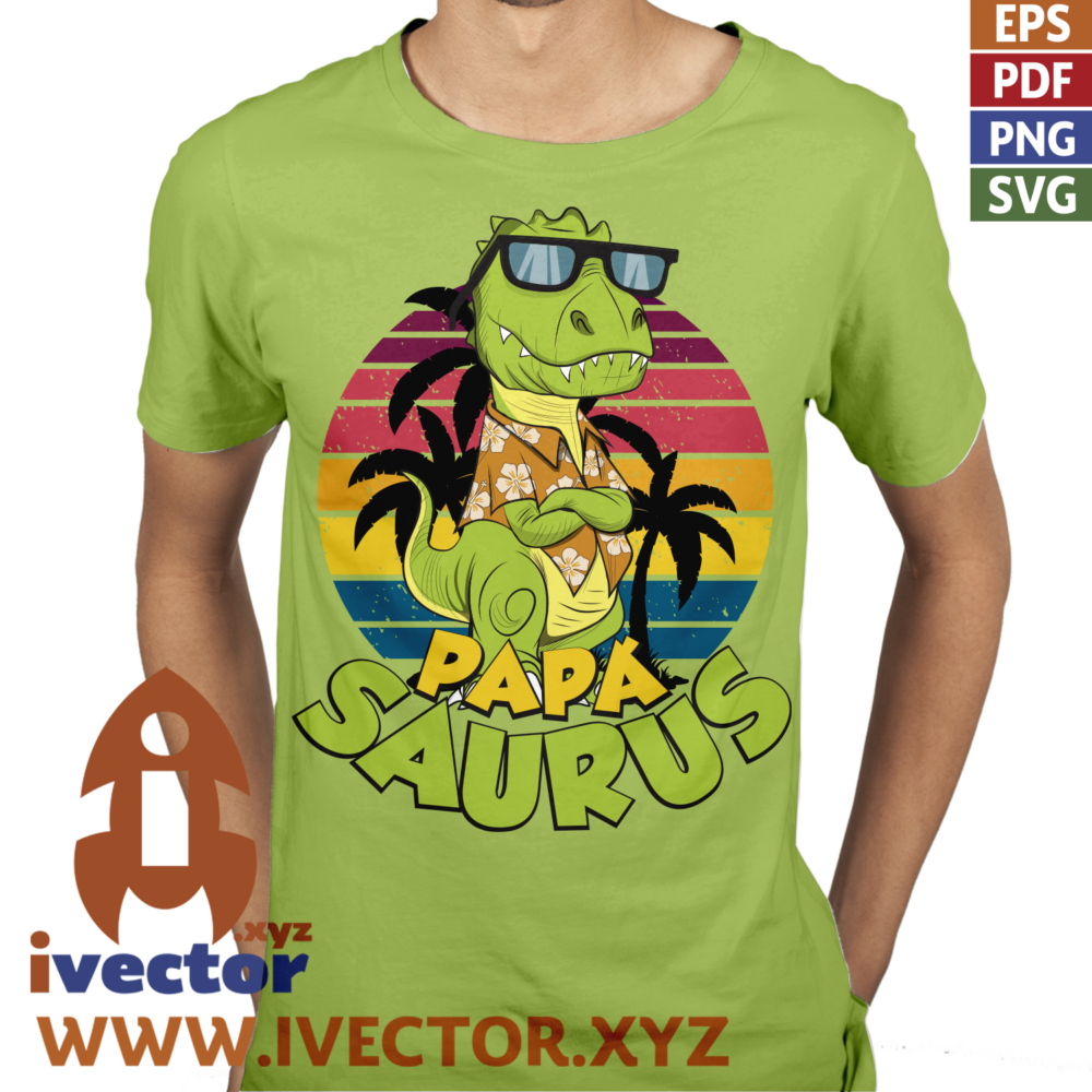 PAPA-SAURUS-DIA-DEL-PADRE-POSE-VECTOR-EDITABLE_P4 PAPÁ SAURUS DIA DEL PADRE POSE VECTOR EDITABLE
