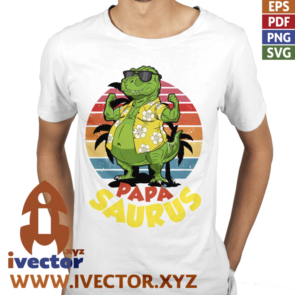 PAPA-SAURUS-DIA-DEL-PADRE-VECTOR-EDITABLE_P3 PAPASAURUS DIA DEL PADRE VECTOR EDITABLE