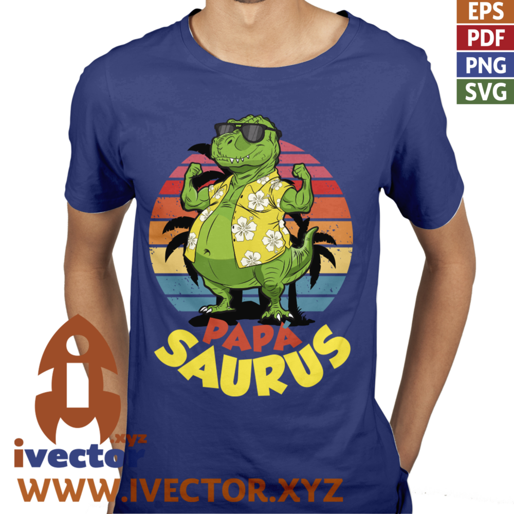 PAPA-SAURUS-DIA-DEL-PADRE-VECTOR-EDITABLE_P5 PAPASAURUS DIA DEL PADRE VECTOR EDITABLE