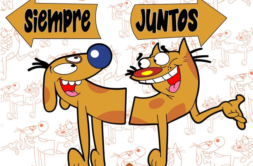 PAREJA CAT DOG DÚO VECTOR EDITABLE EPS PDF