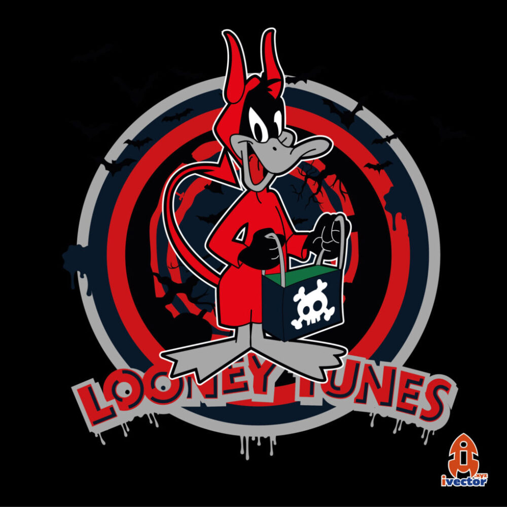 PATO LUCAS LOONEY TUNES HALLOWEEN CALABAZA VECTOR EPS PDF