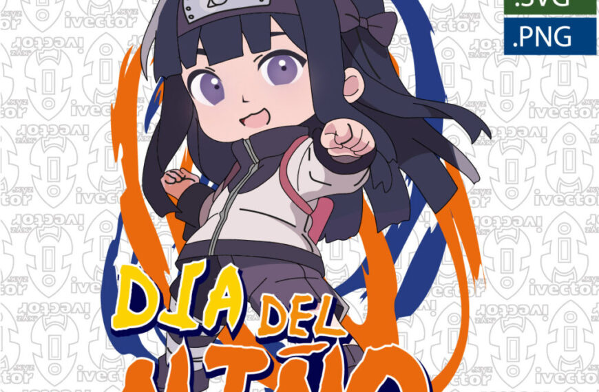 HINATA HYUGA NARUTO VECTOR DIA DEL NIÑO