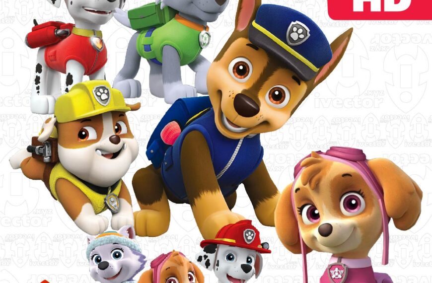 PERSONAJES PAW PATROL EN FORMATO PNG TRANSPARENTE HD