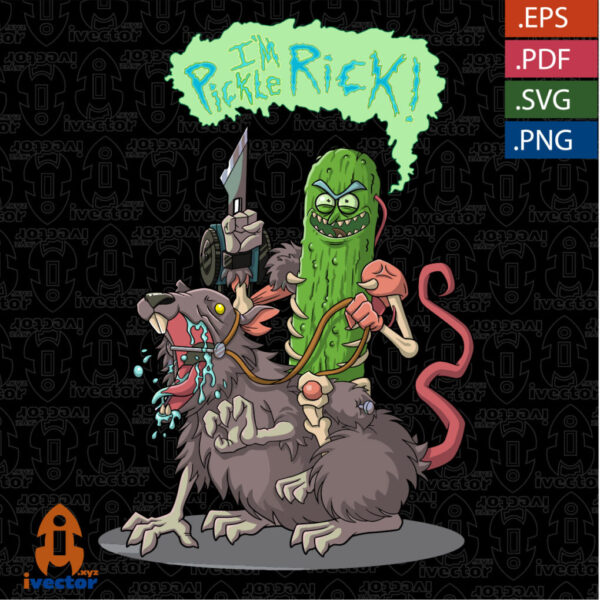 PICKE-RICK-VECTOR-EDITABLE-EPS-PDF_Mesa-de-trabajo-1-600x600 Ivector - Recursos Ilimitados DTF