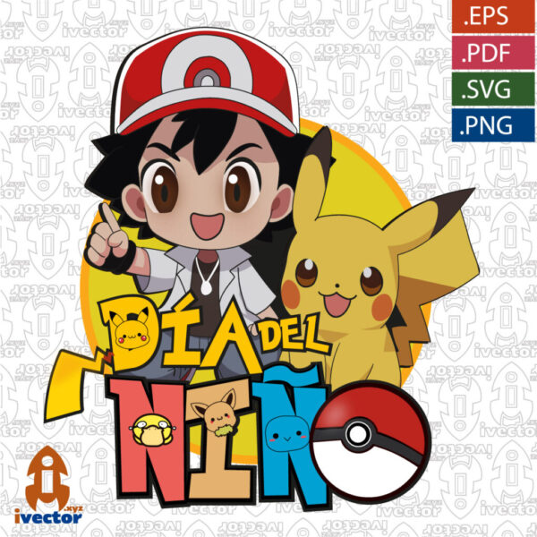 PIKACHU-ASH-POKEMON-DIA-DEL-NINA-VECTOR_Mesa-de-trabajo-1-600x600 Ivector - Recursos Ilimitados DTF