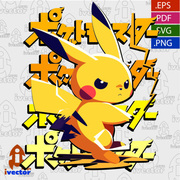 PIKACHU-POKEMON-VECTOR-EDITABLE-01-600x600 Ivector - Recursos Ilimitados DTF