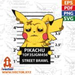 pikachu vector editable eps pdf