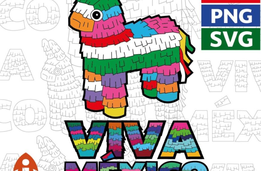 PIÑATA MEXICANA VECTOR EDITABLE EPS PDF SVG