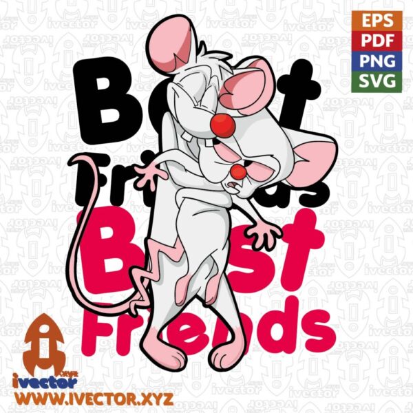 PINKI-CEREBRO-BEST-FRIENDS-VECTOR-EDITABLE-01-600x600 Ivector - Recursos Ilimitados DTF