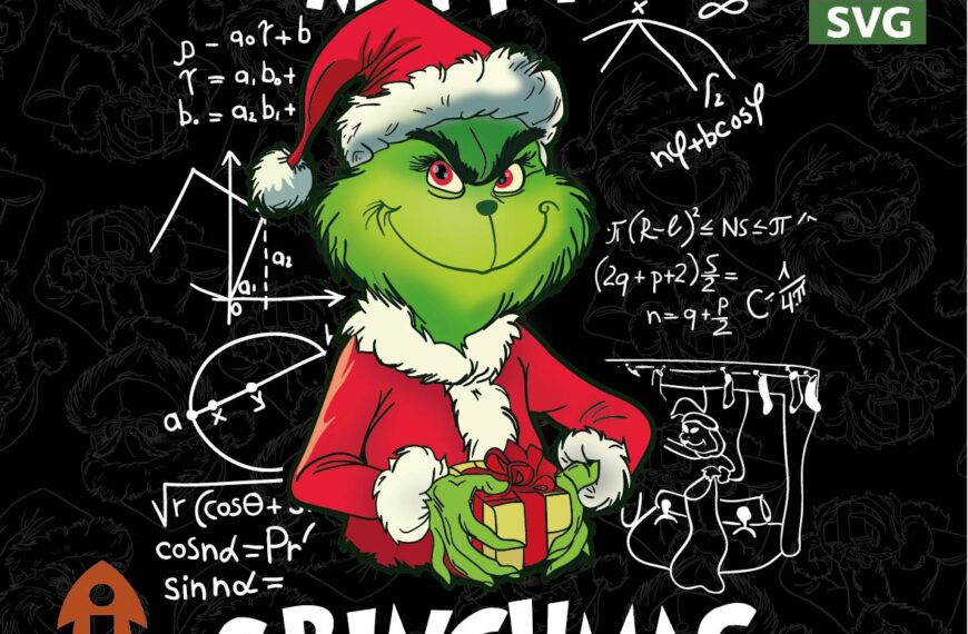 PLAN GRINCH NAVIDEÑO VECTOR CHRISTMAS BLACK