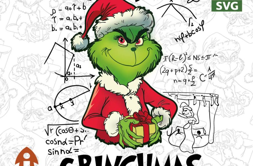 PLAN GRINCH NAVIDEÑO VECTOR CHRISTMAS WHITE