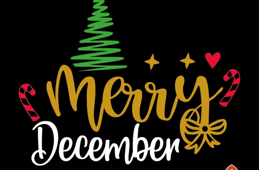 PLAYERA MERRY DECEMBER NAVIDAD VECTOR EPS PDF EDITABLE