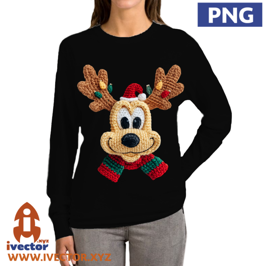PLUTO-NAVIDENO-PNG-ALTA-CALIDAD-p2 PLUTO NAVIDEÑO PNG ALTA CALIDAD