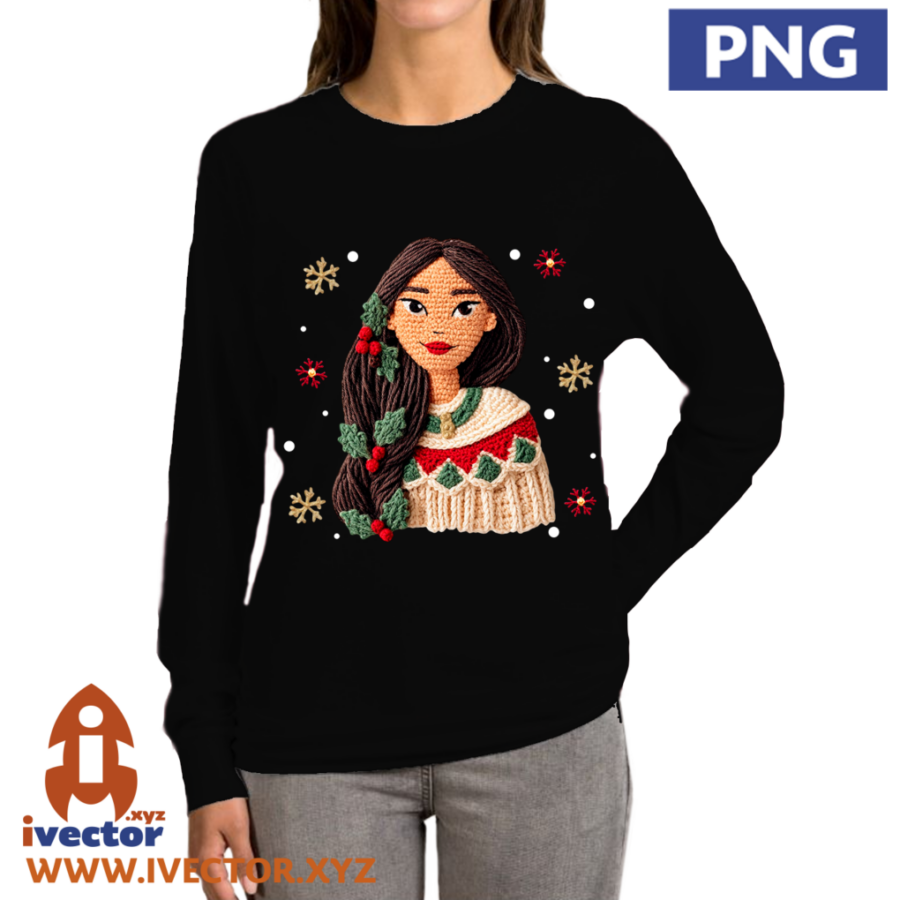 POCAHONTAS-PRINCESA-DISNEY-CROCHET-NAVIDENO-PNG-ALTA-CALIDADp2 POCAHONTAS PRINCESA DISNEY CROCHET NAVIDEÑO PNG ALTA CALIDAD