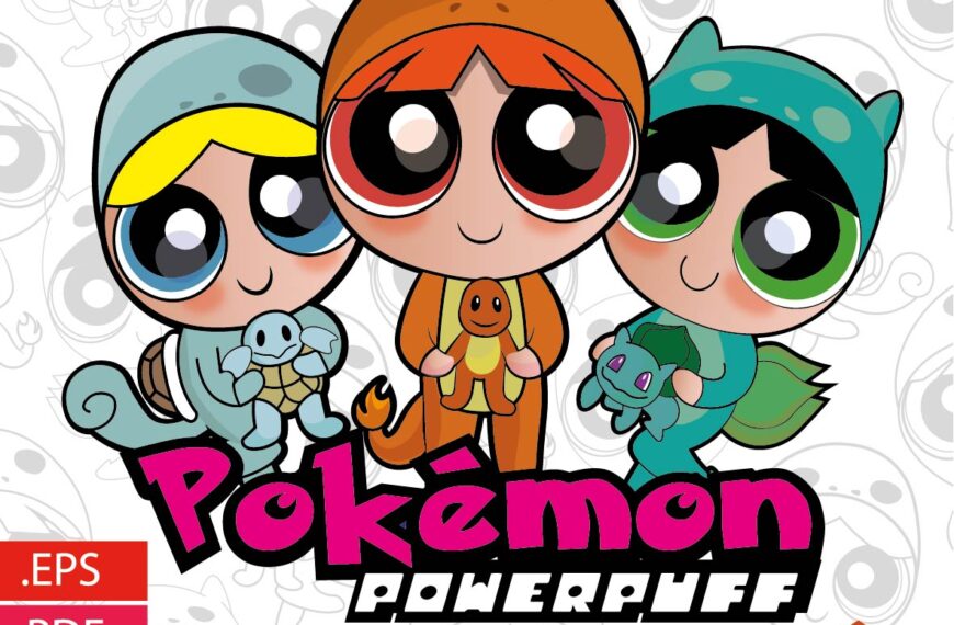 POKEMON POWERPUFF GIRLS VECTOR EPS PDF