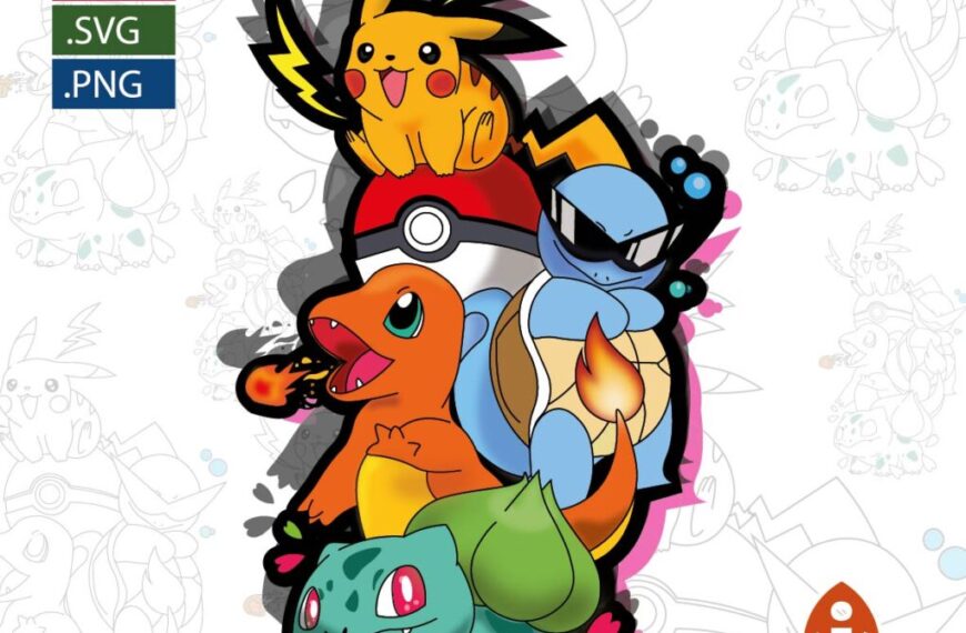 POKEMON TORRE VECTORES EPS PDF EDITABLE