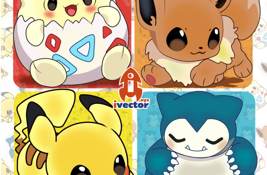 POKEMON PERSONAJES VECTOR ESTAMPADO EPS PDF