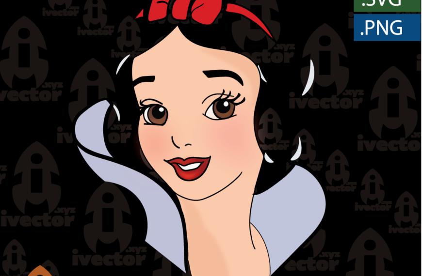 PRINCESA BLANCA NIEVES DISNEY VECTOR EDITABLE EPS PDF