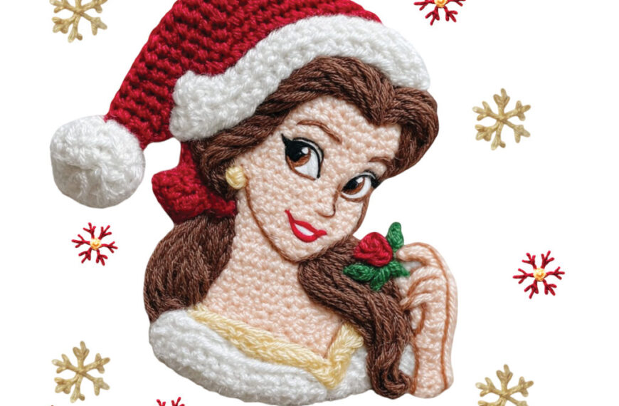 PRINCESA DISNEY CROCHET ALTA CALIDAD