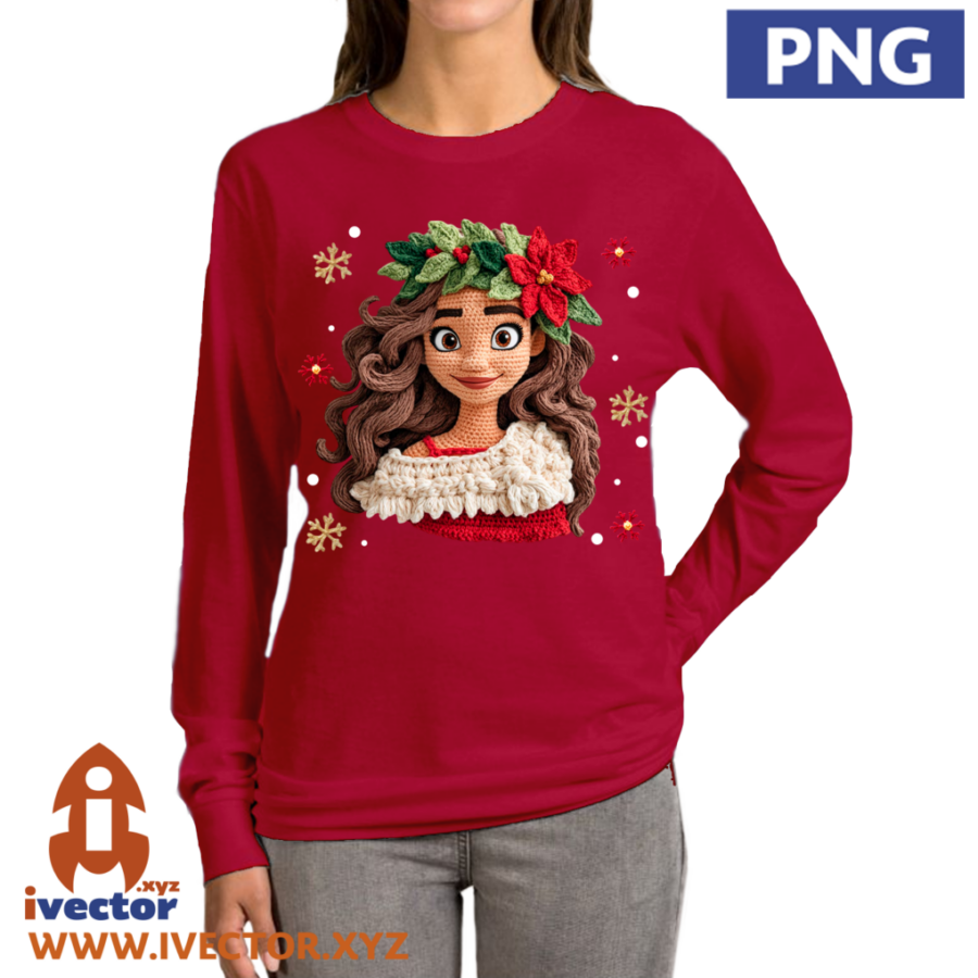 PRINCESA-DISNEY-NAVIDAD-CROCHET-P3 PRINCESA DISNEY NAVIDAD CROCHET