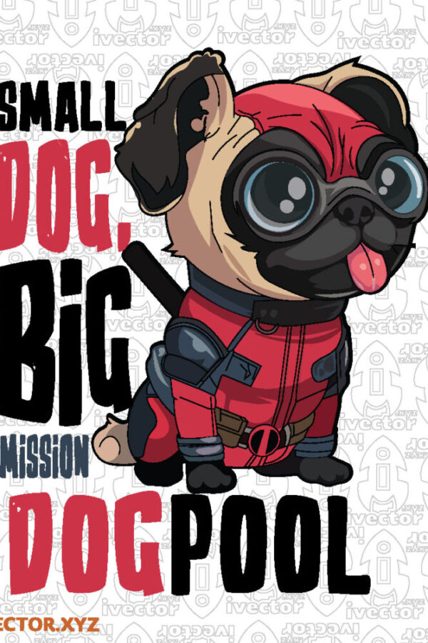 Pug-Superheroe-Kawaii-con-Gafas-Gigantes-–-Vector-Premium-para-Estampados_Mesa-de-trabajo-1-600x900 VECTORES Y RECURSOS