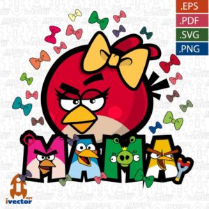 RED-MAMA-ANGRI-BIRDS-EPS-VECTPR_Mesa-de-trabajo-1-300x300 VECTORES Y RECURSOS