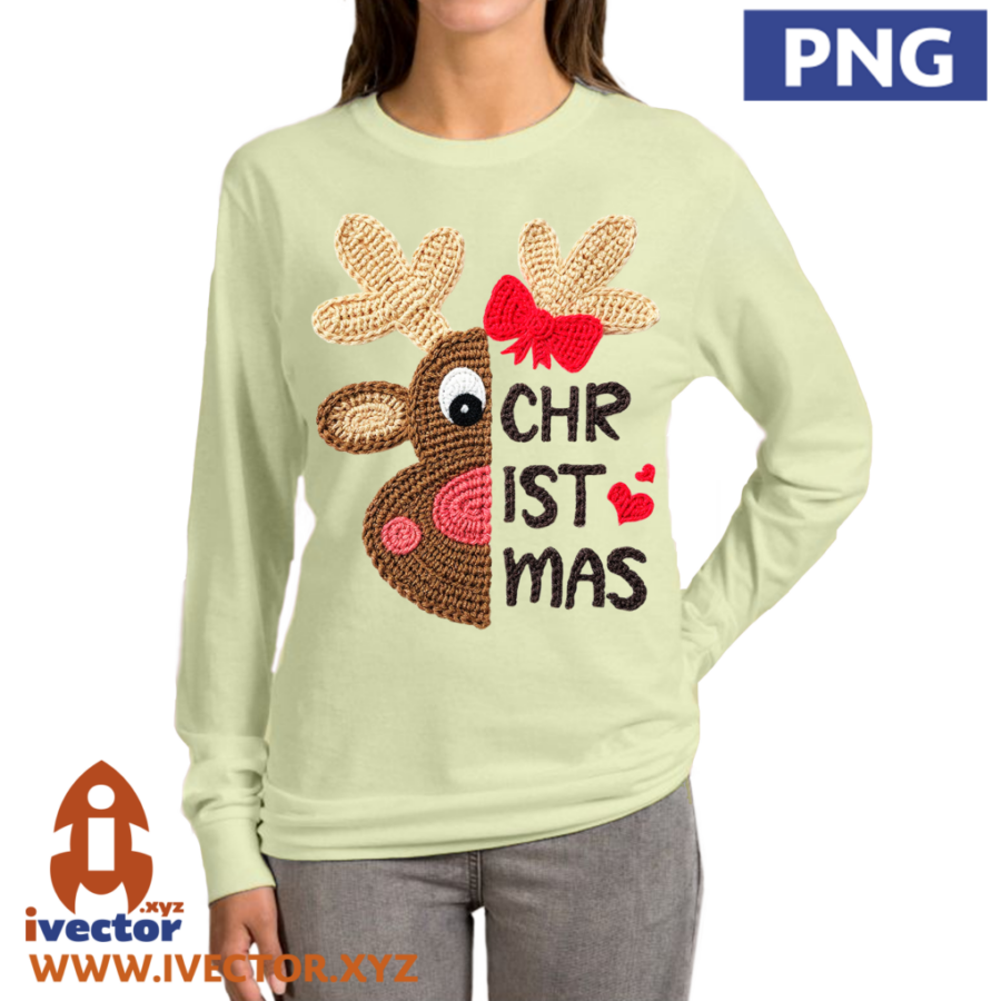 RENO-CHRISTMAS-CROCHET-PNG-ALTA-CALIDAD-p2 RENO CHRISTMAS CROCHET PNG ALTA CALIDAD